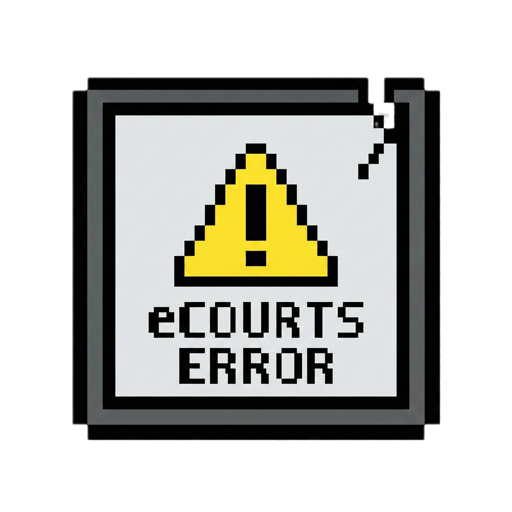 eCourts error